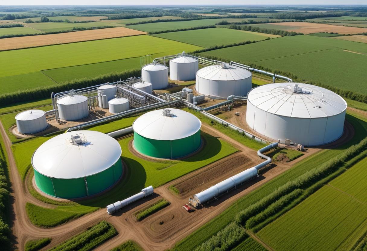 Vad är biogas och varför är det fantastiskt? illustration